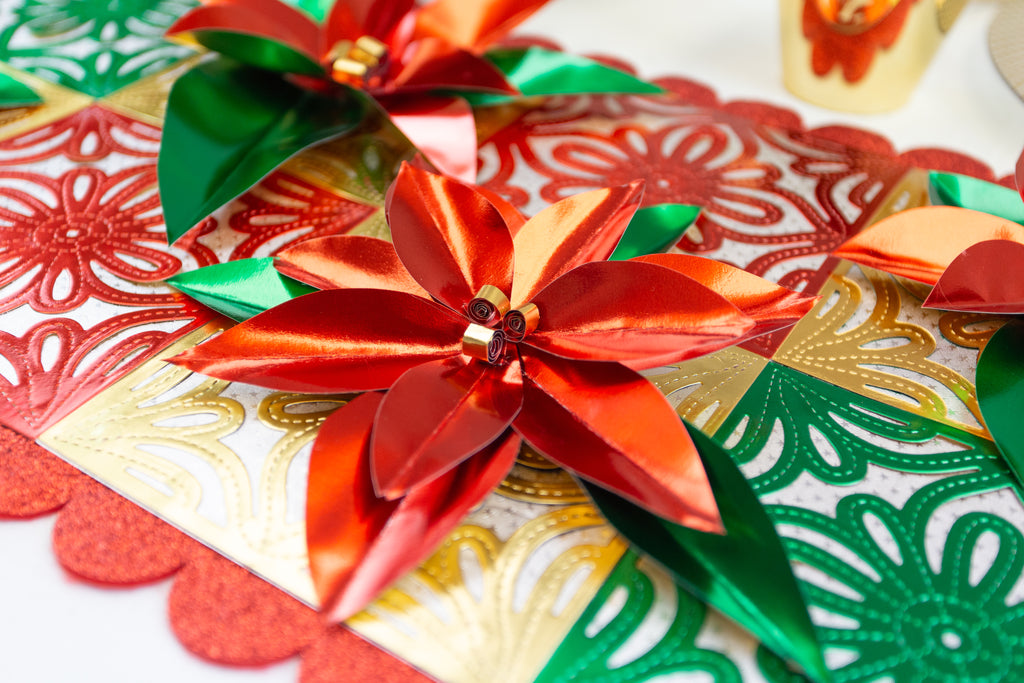 Rinea Foiled Paper Christmas Crafts