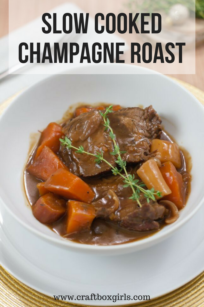 Slow Cooked Champagne Pot Roast