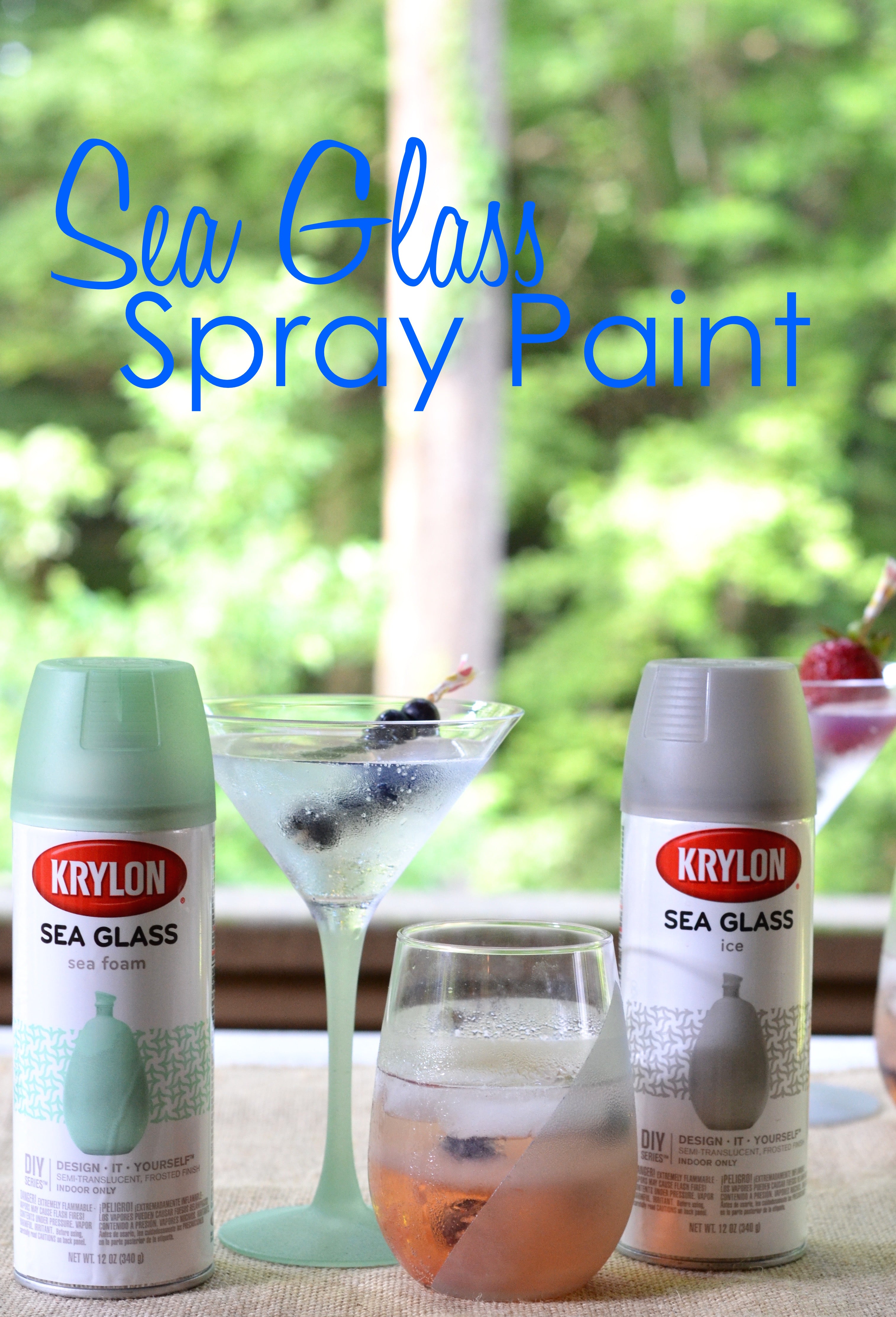 Sea Glass Spray Paint