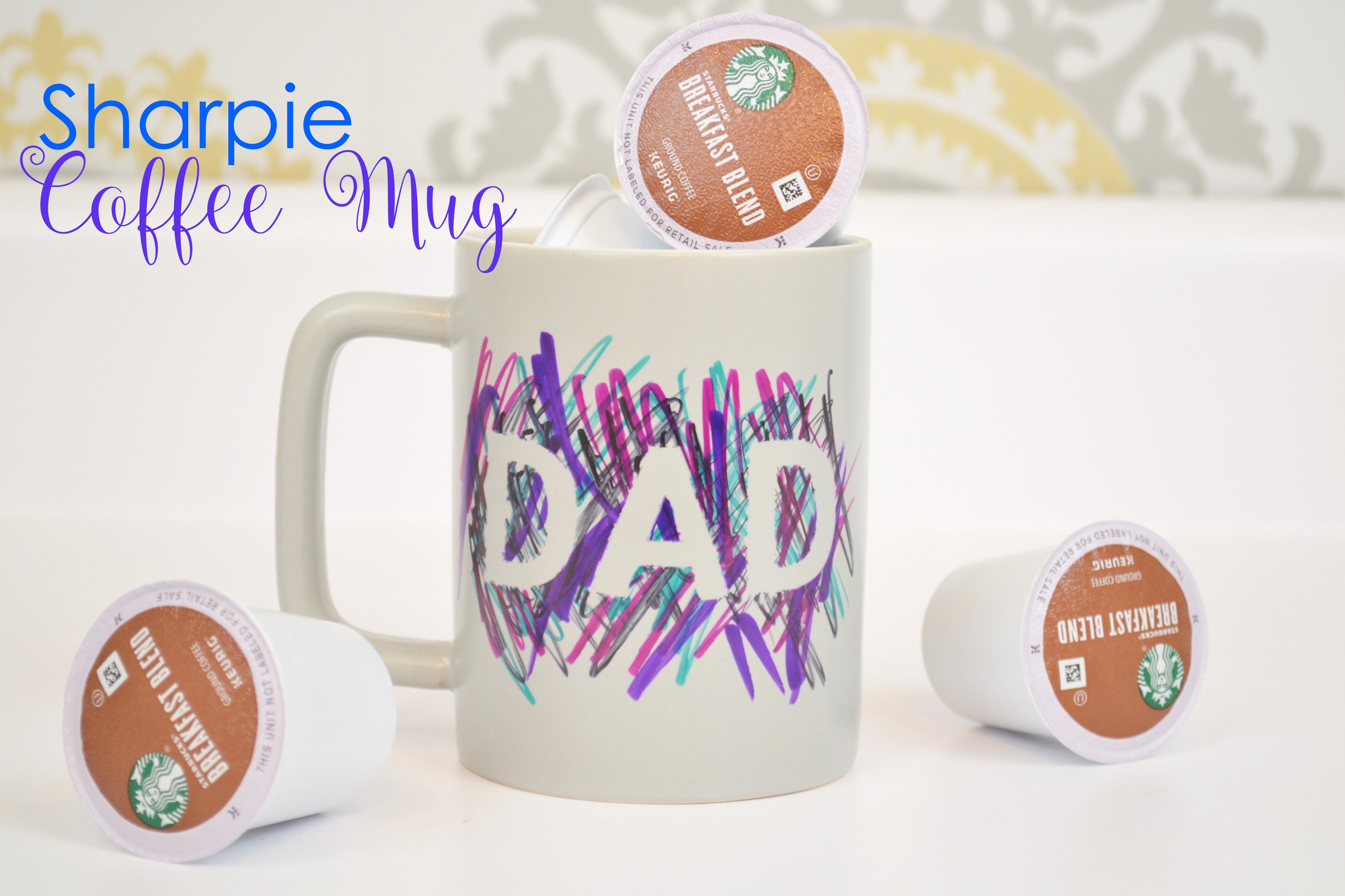Sharpie Fathers Day Mug