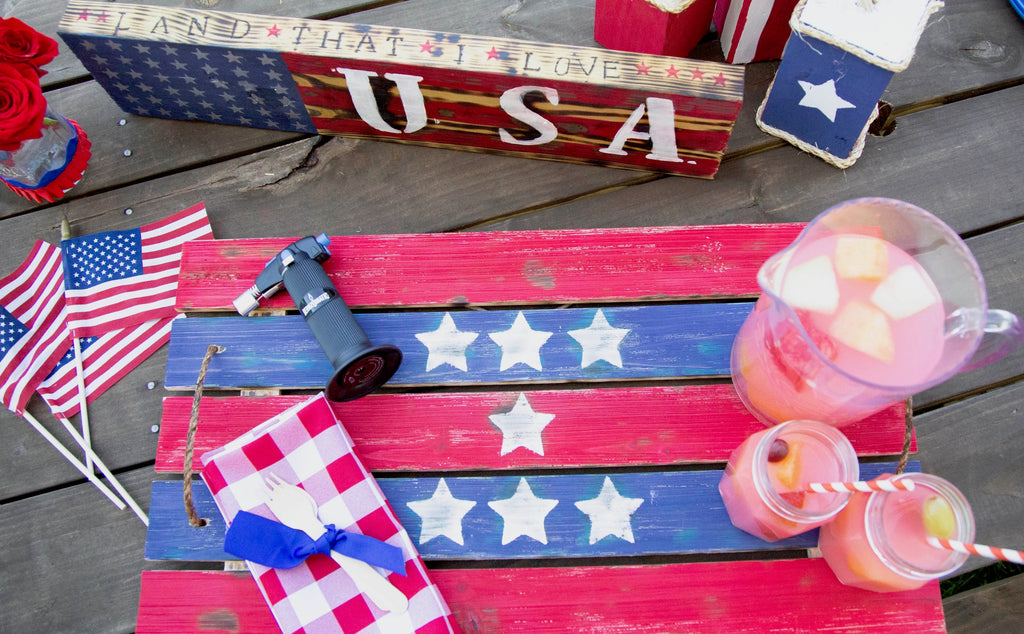 DIY USA Party Sign