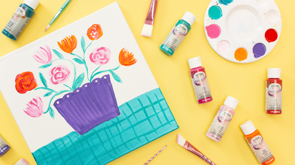 Easy Kids Paint Along Craft with Testors