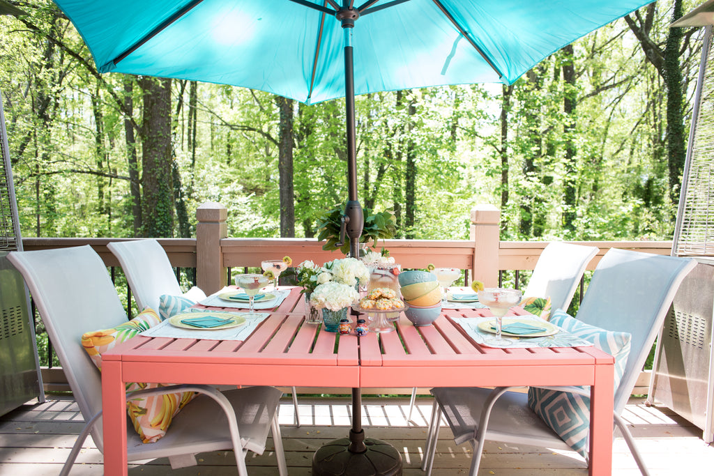 Outdoor Table Makeover