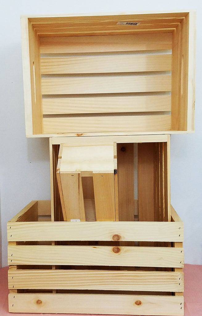 Wood crates