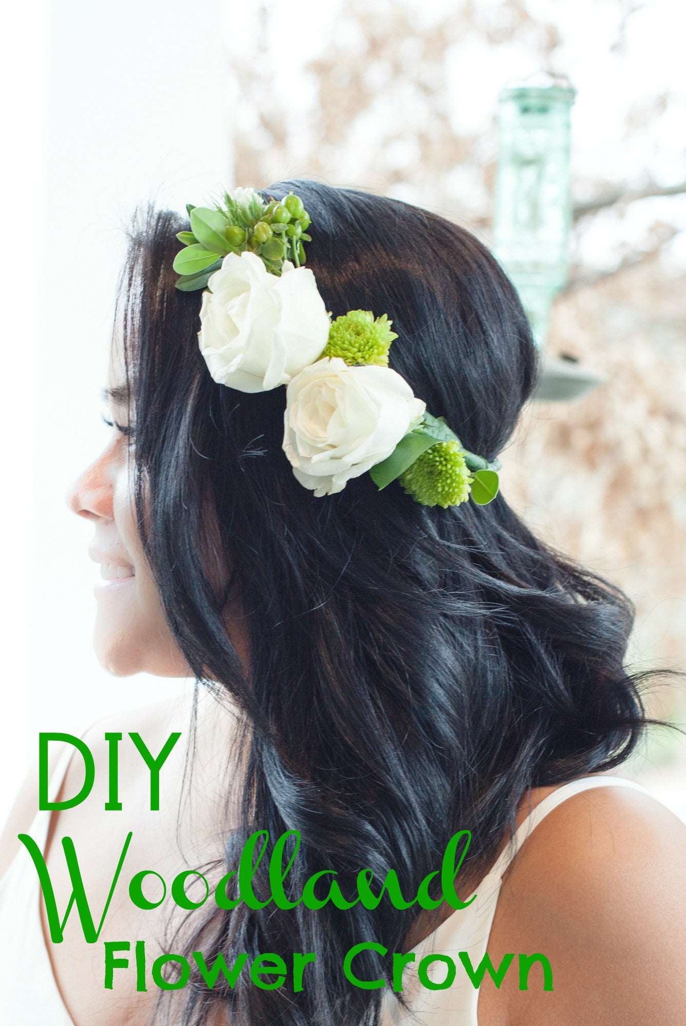 DIY Woodland Flower Crown