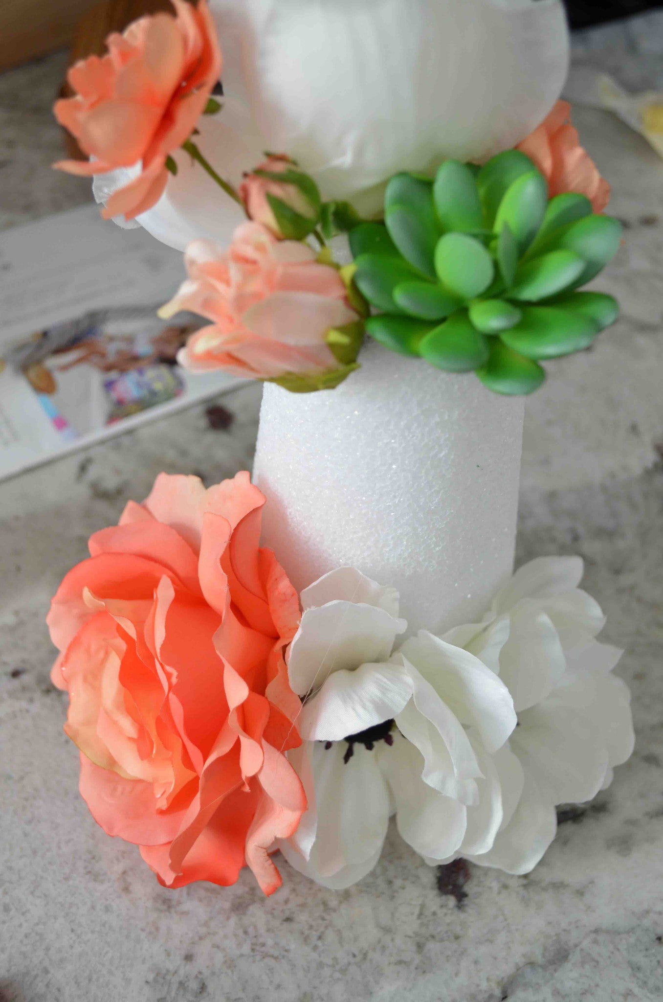 DIY Floral Lanterns 
