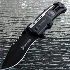 Best Military Swiss Army & Marines Spring Assisted Pocket Knife On Sale