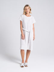 Eden Dress Silver Stripe