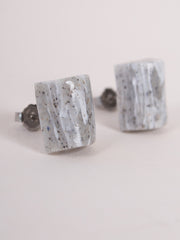 Merry Earring Grey Swirl