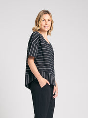 Delilah Top Pencil Stripe