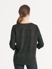 Mira Tee Animal Knit