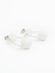 Asperfield Earring silver/white