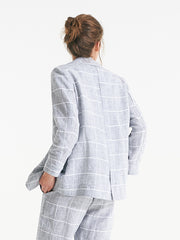 HIghbury jacket linen check