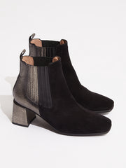 Frankie boots black/silver