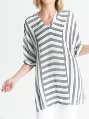 Bastian tunic Bold stripe