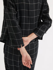 Seattle jacket black check