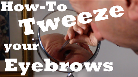 How to Tweeze Your Eyebrows