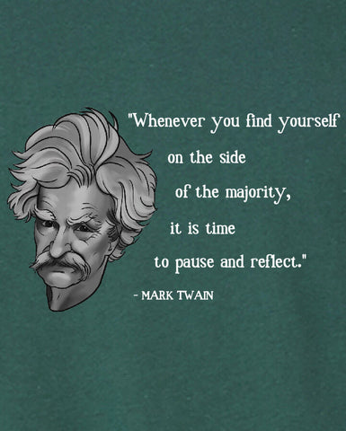 Mark Twain on the Majority