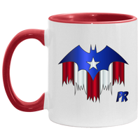 PR Batman 11OZ Accent Mug - Puerto Rican Pride