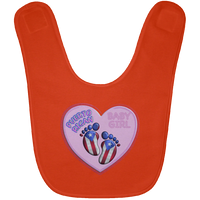 BABY Girl Bib - Puerto Rican Pride