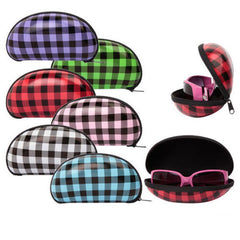 Assorted Package 12 Sunglasses Case Storage Carrying Case for Glasses Eyewear
