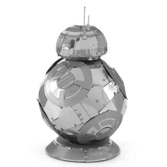 Metal Earth 3D Laser Cut Steel Model Kit Star Wars BB-8 Force Awakens Toy Gift