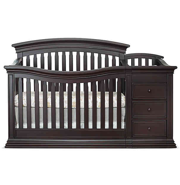 sorelle sedona crib and changer espresso