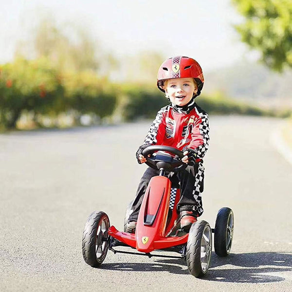 scuderia ferrari pedal go kart