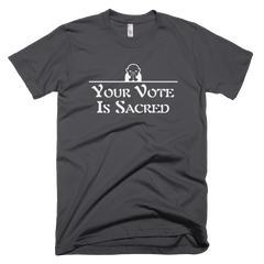 Sacred Vote Men's T-shirt DARK