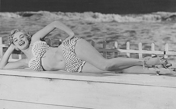 Marilyn Monroe polka dot bikini