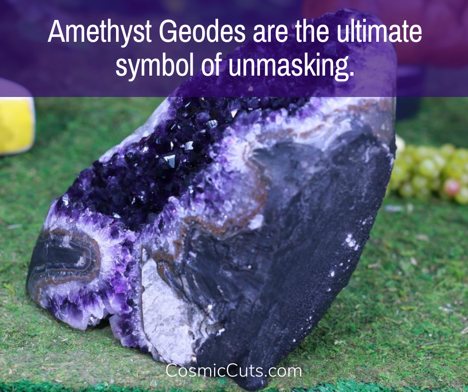 Amethyst Geode Unmasking Symbol