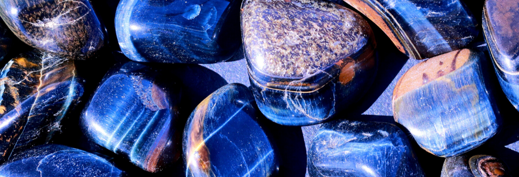 Blue Tiger's Eye Crystals for Libra