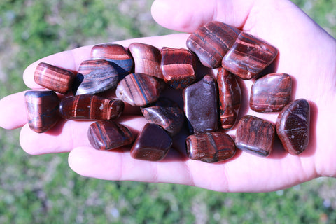 Tumbled Red Tigers Eye Stone