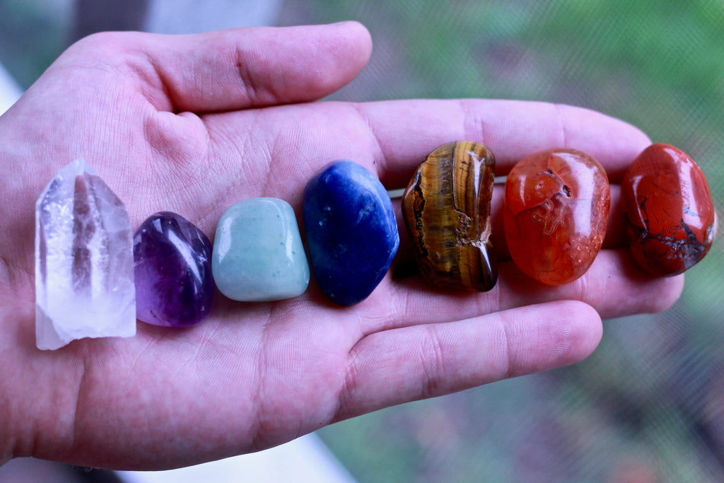 Chakra Crystals Healing Bag