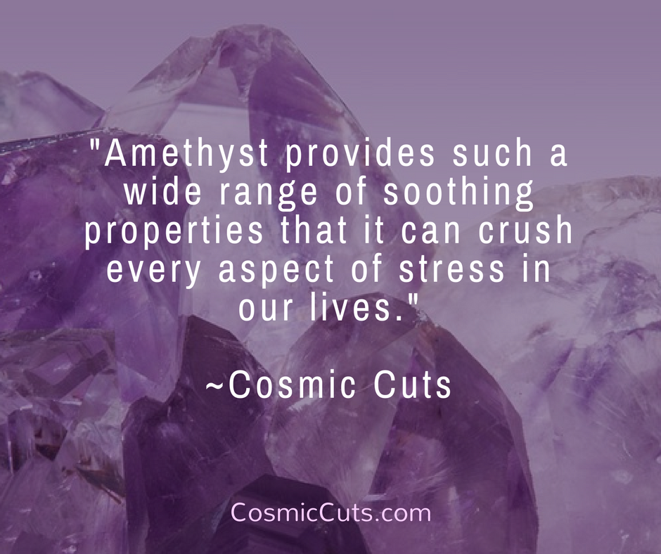 Natural Amethyst For Stress