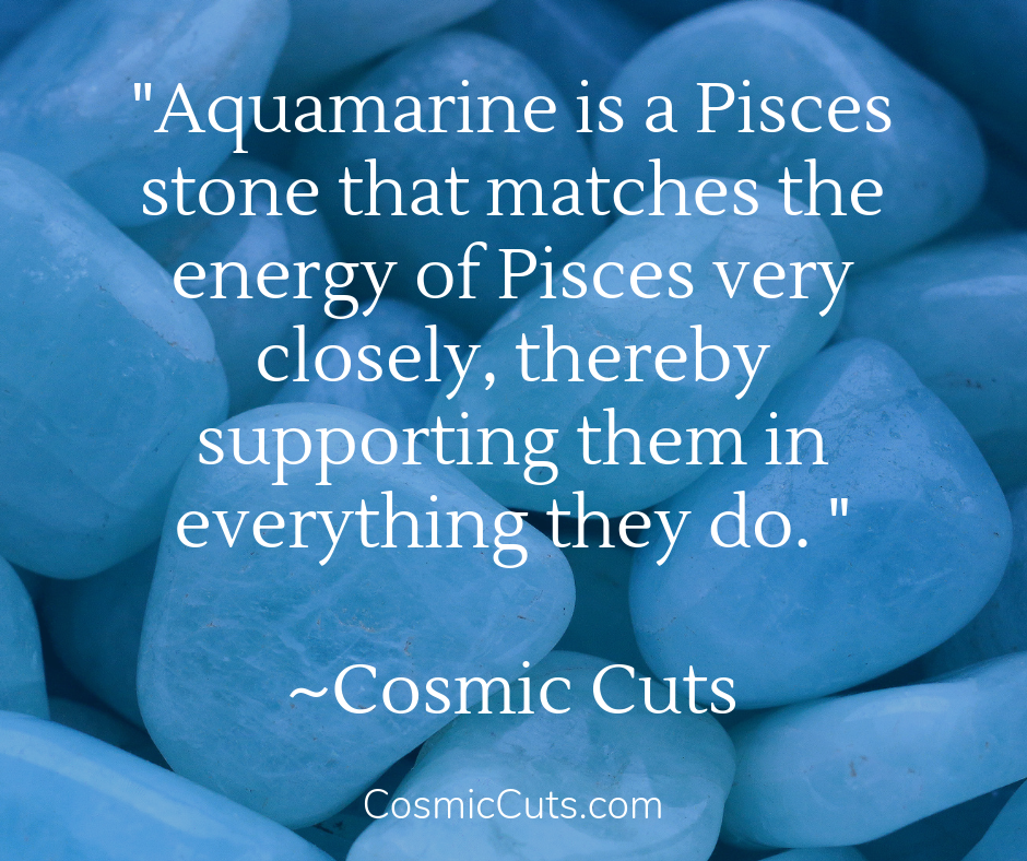 Aquamarine for Pisces