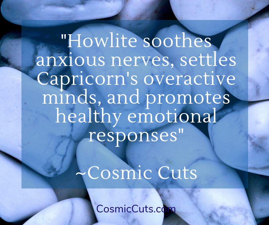 Howlite for Capricorn