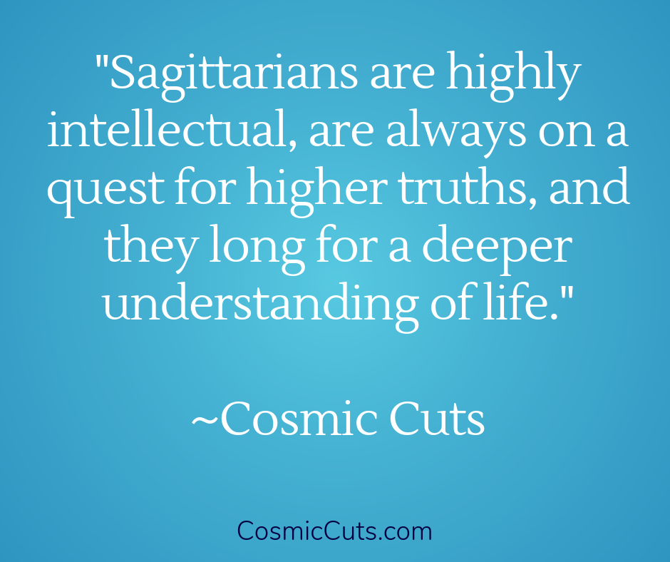 Sagittarius Seeking Wisdom