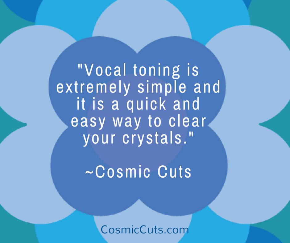 Vocal Toning to Clear Crystals