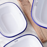 Personalised Couples Enamel Pie Dish