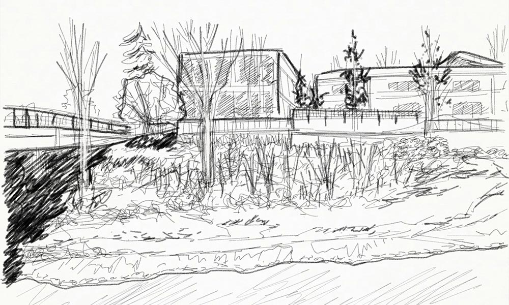 Rogue River Sketch