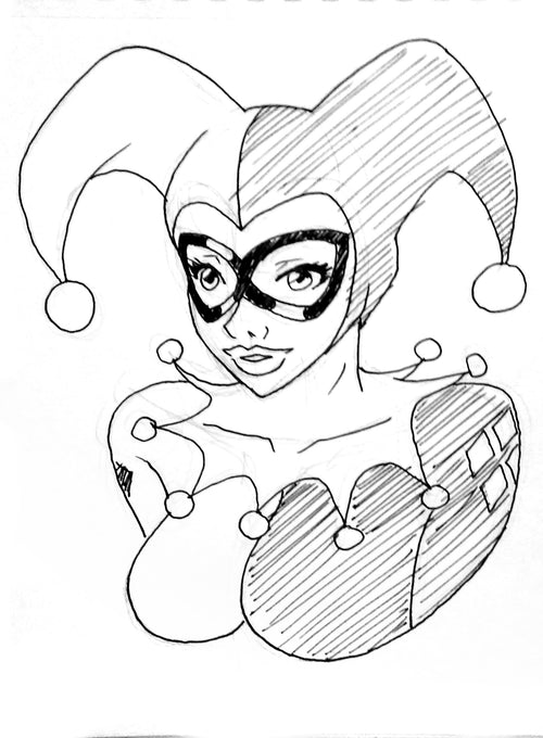Harley Quinn Sketch