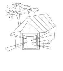 Praise house sketch