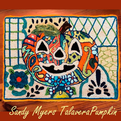 Sandy Myer's Talavera Pumpkin