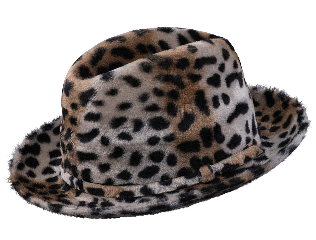 Adult Unisex Animal Print Fedora Hats H061 