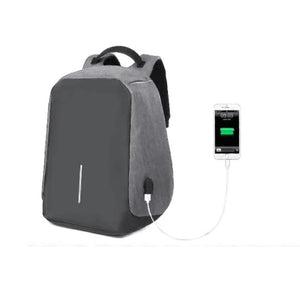 Lenoxx 15" Anti-Theft Laptop Backpack Work Bag w/USB Port for PowerBank Charging - Sydney Electronics