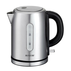 Maxim 1L Litre 2200W Stainless Steel Small Electric Cordless Kettle Boiler Jug - Sydney Electronics