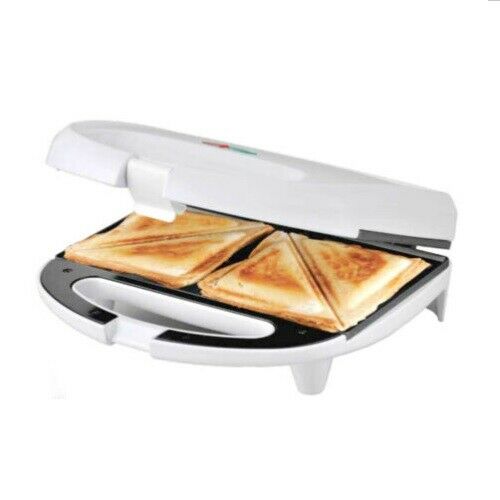 Tiffany 750W 2 Slice Sandwich Press Maker Bread/ Jaffle Electric Non Stick Cook