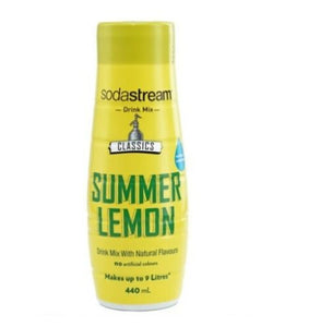 SodaStream Classics Summer Lemon Squash 440ml Sparkling Soda Water Syrup Drink