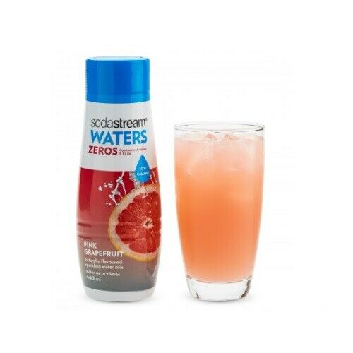 SodaStream Zeroes Pink Grapefruit Syrup Drink Mix- Makes Up To 9L - Sydney Electronics